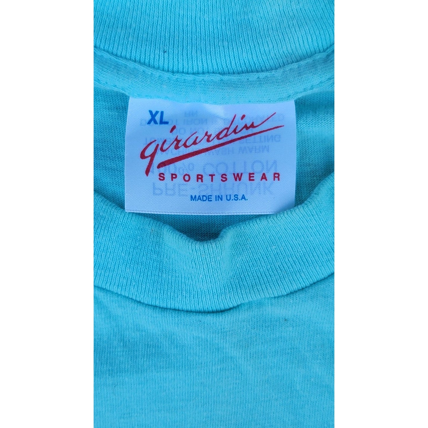 Vtg 1988 Girardin Sportswear I Don't Do Sh*t! Palm Springs Single Stitch T-shirt