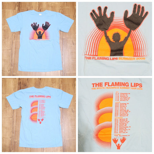 Vtg The Flaming Lips The Mystic Headspace Summer Tour 2006 Band T-shirt8