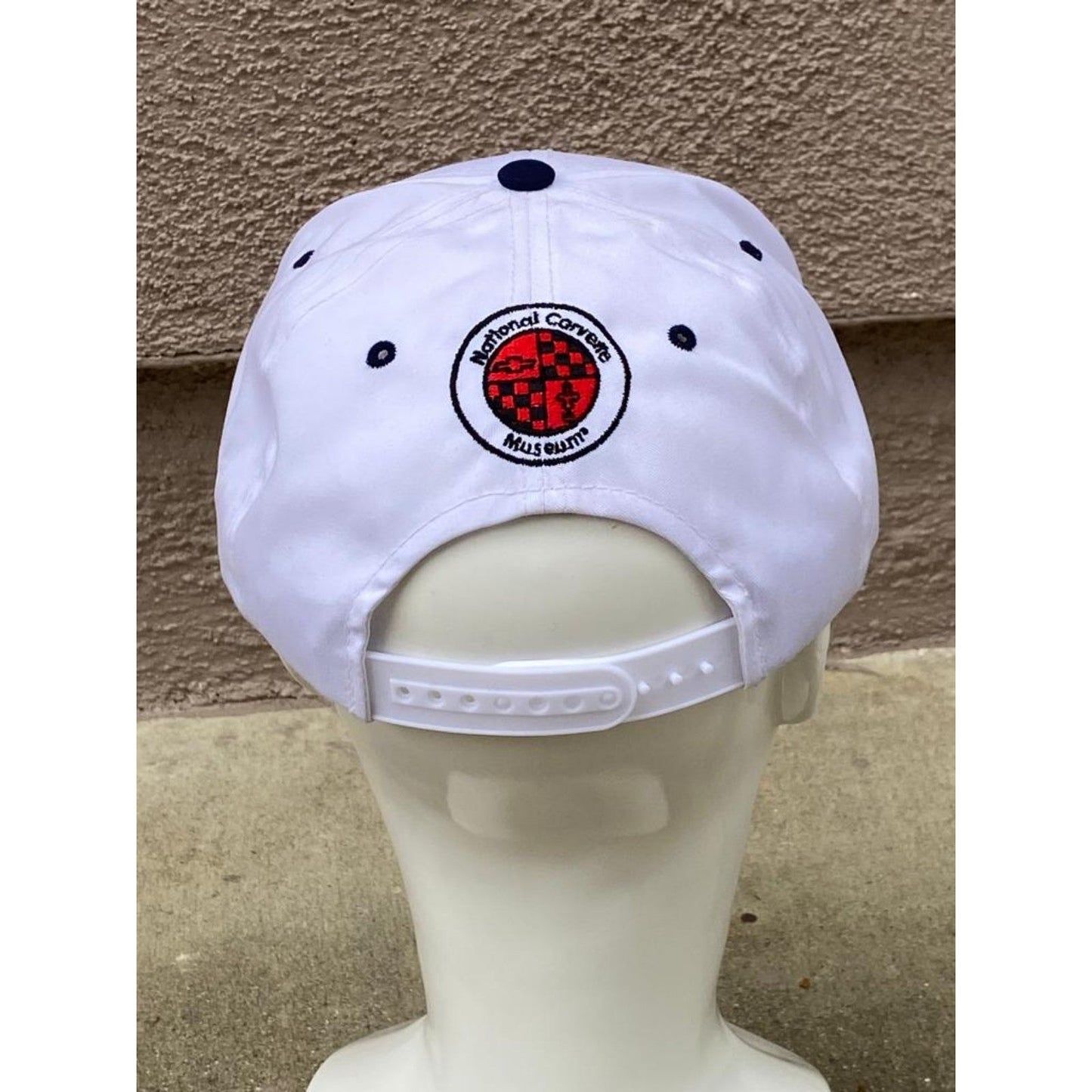 Vtg 1996 National Corvette Museum Harley Davidson Snapback Hat