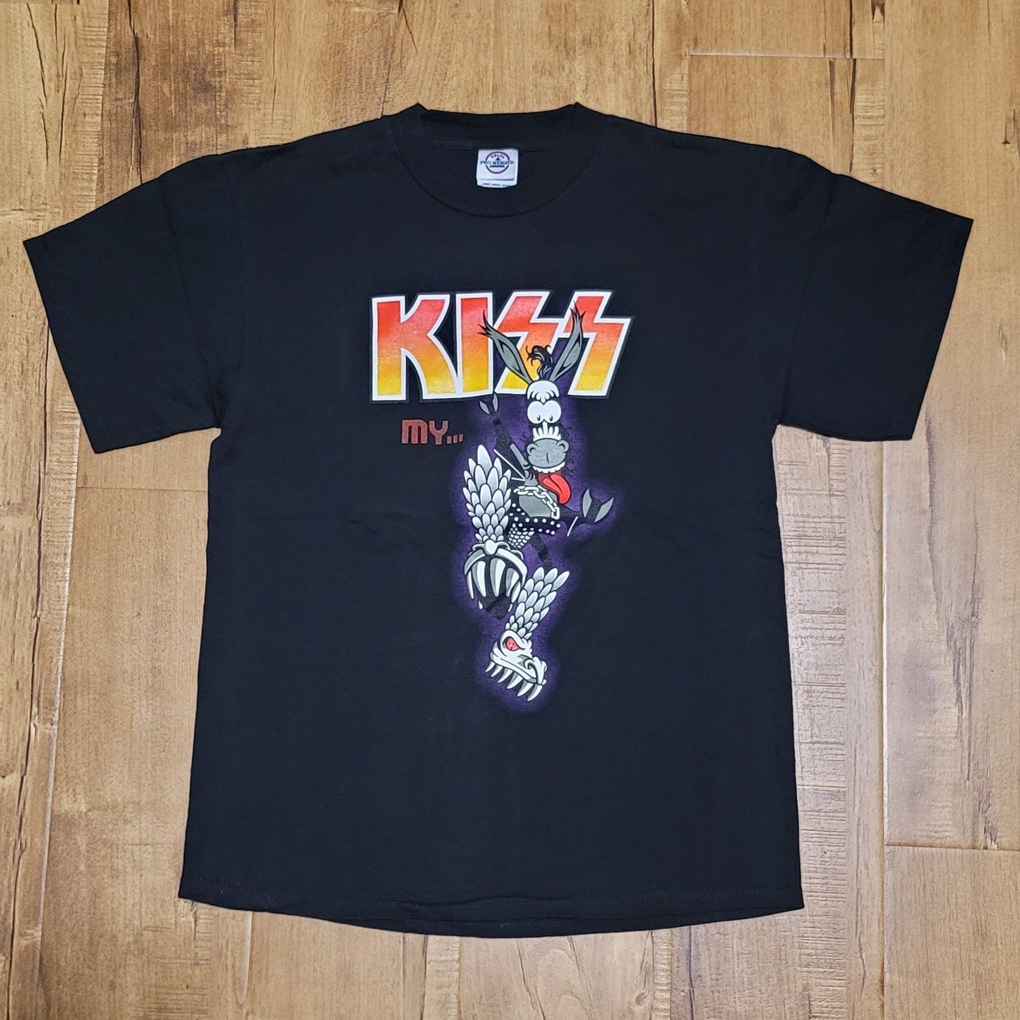 Vtg Delta KISS MY A** T-shirt