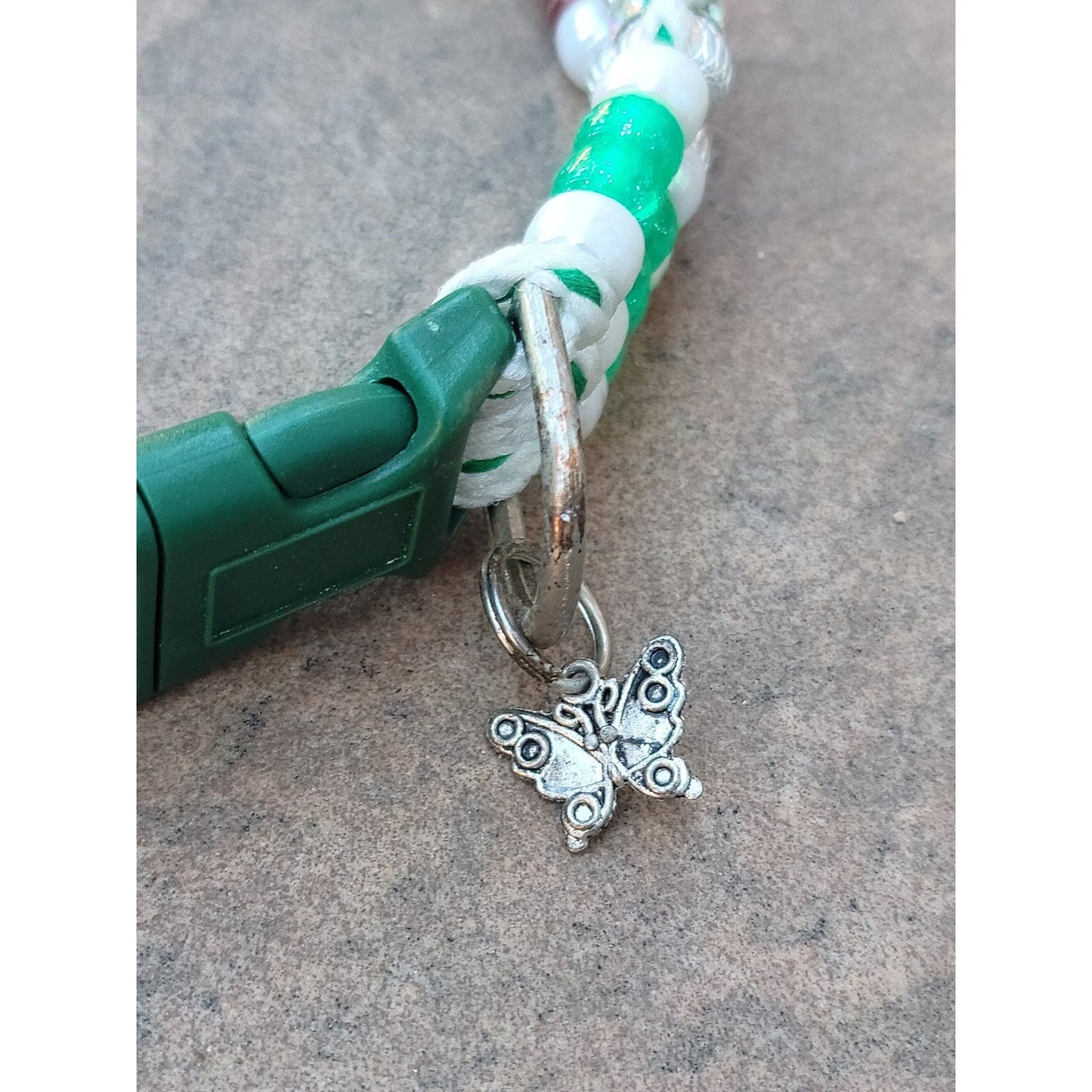 Custom Handmade Beaded Bling Dog Collar
