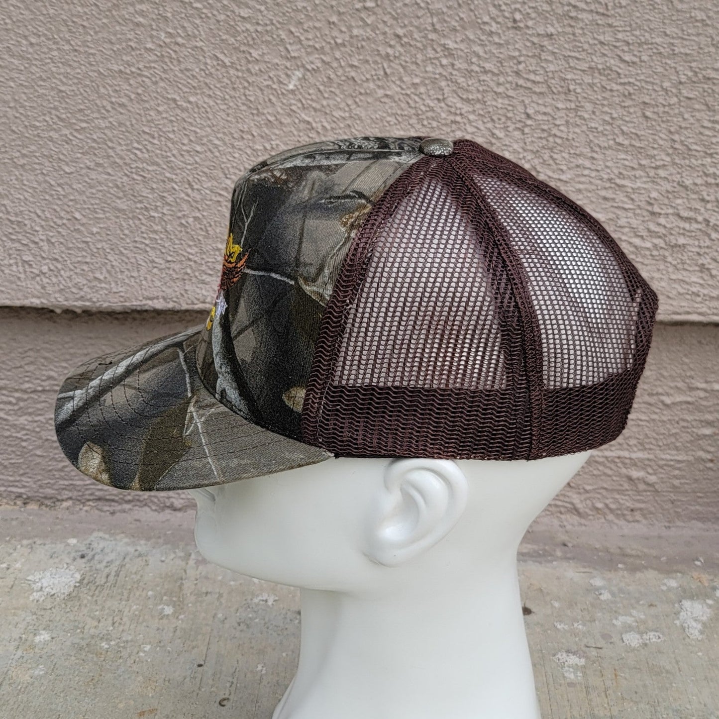 Vtg I AM Local 175 New York PA Camo Trucker Hat