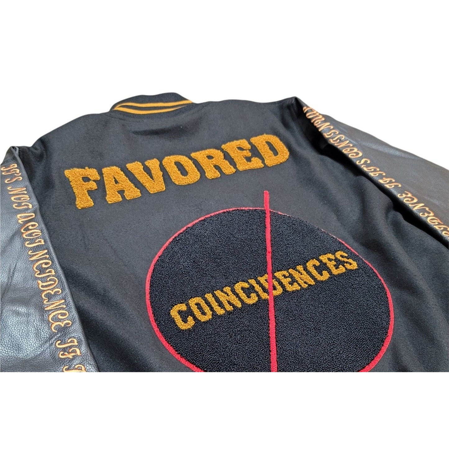 Continual Coincidences FAVORED (No Coincidences) Varsity Letterman Jacket