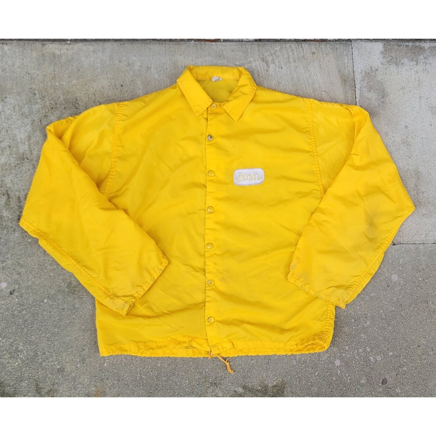 Vtg 1960s Russell Athletic Company Light Coaches Windbreaker Jacket