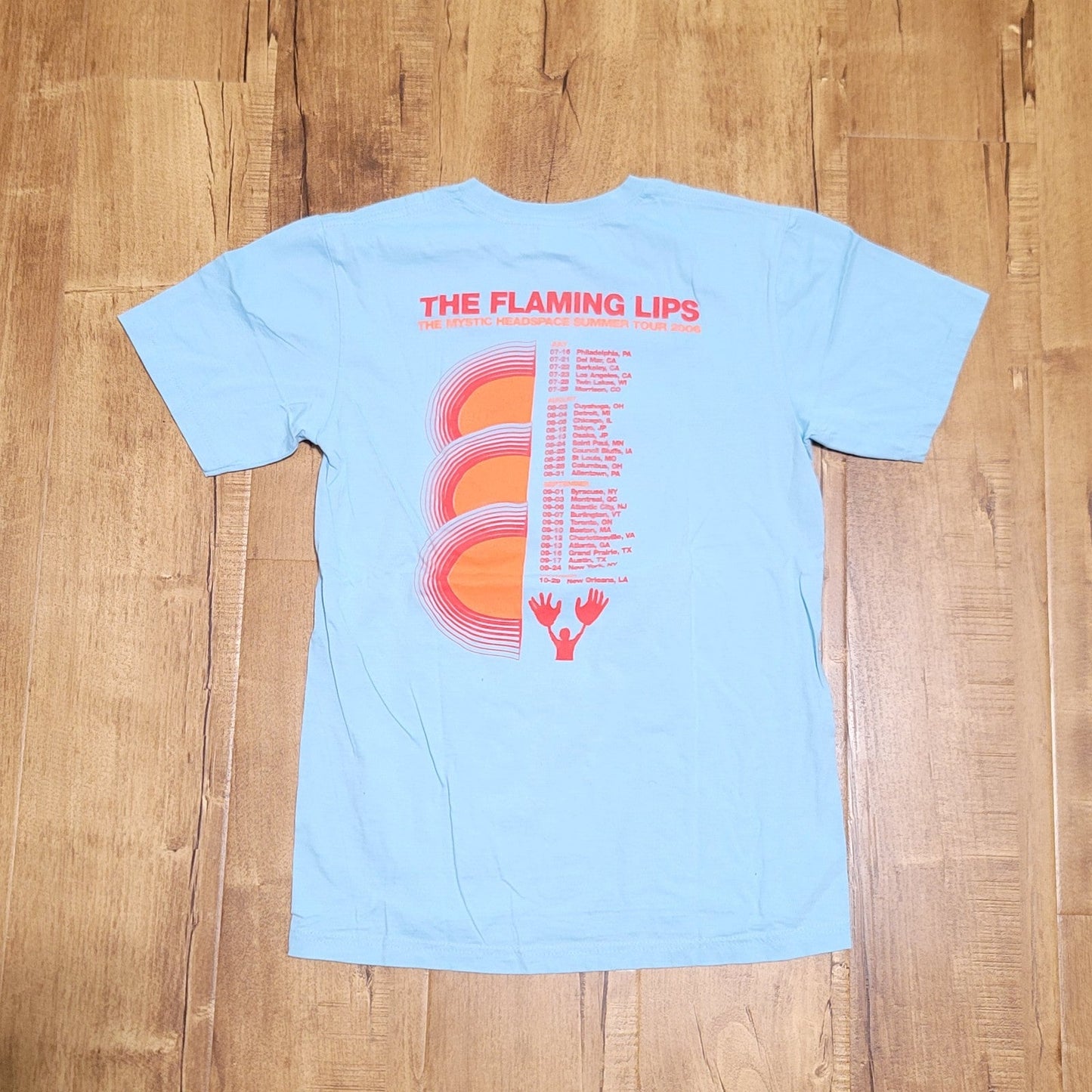 Vtg The Flaming Lips The Mystic Headspace Summer Tour 2006 Band T-shirt8
