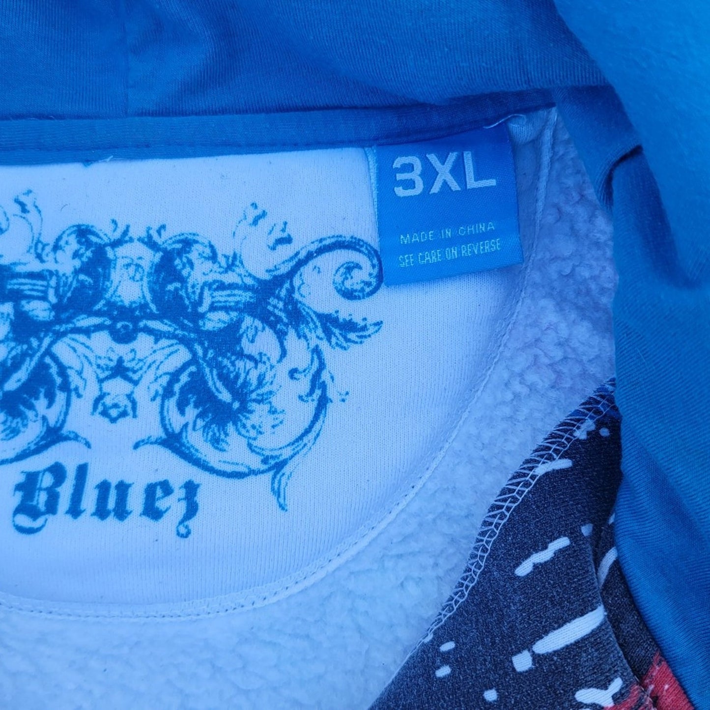 Vtg Bluez Full-Zip Hoodie