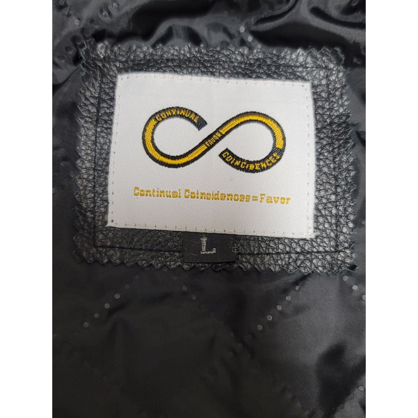 Continual Coincidences FAVORED (No Coincidences) Varsity Letterman Jacket