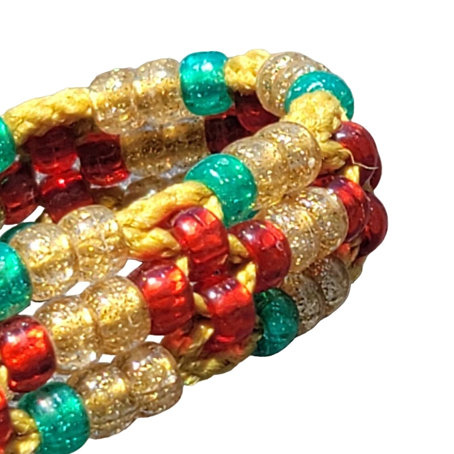 Custom Handmade Beaded Dog Collar