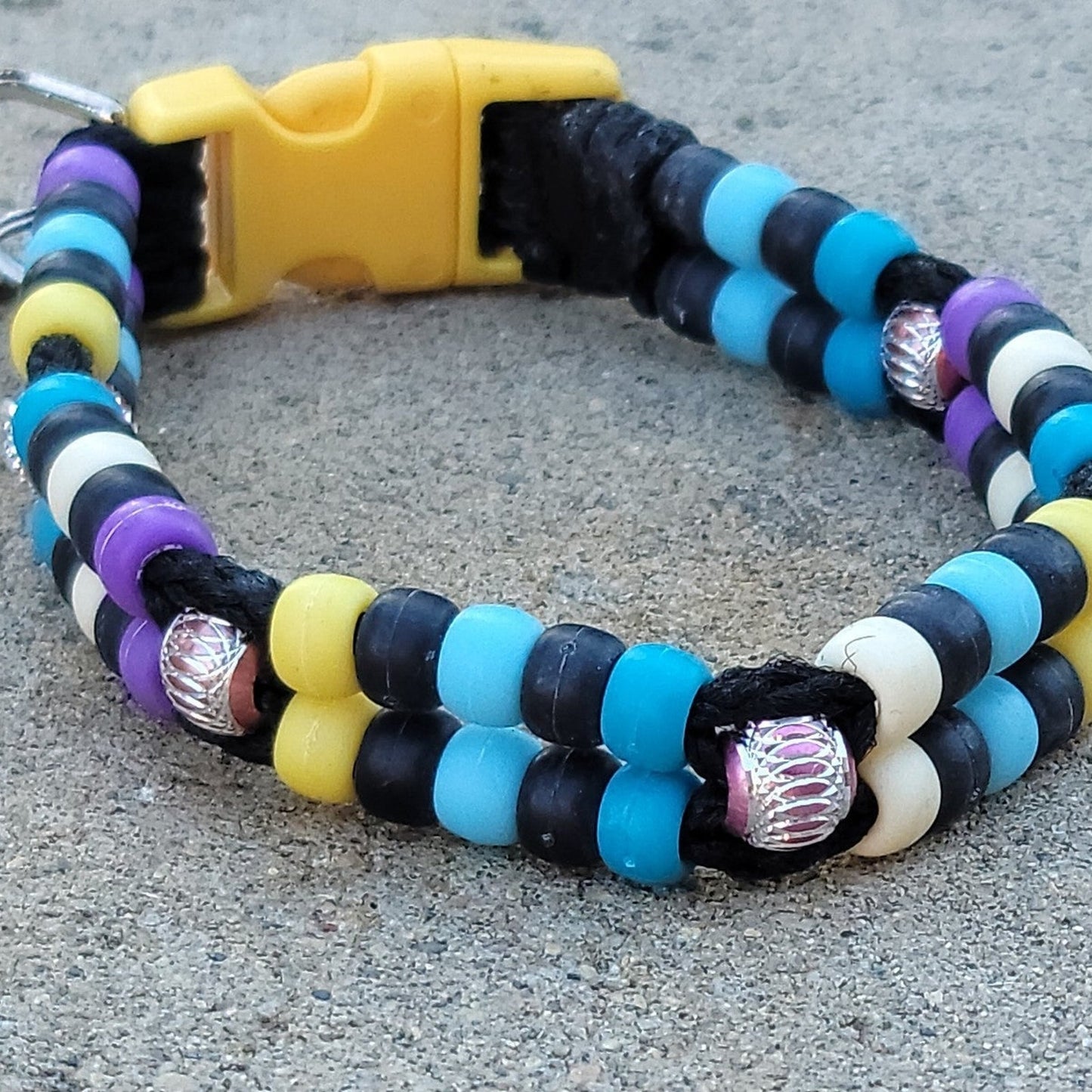 Custom Handmade Beaded Bling Dog Collar