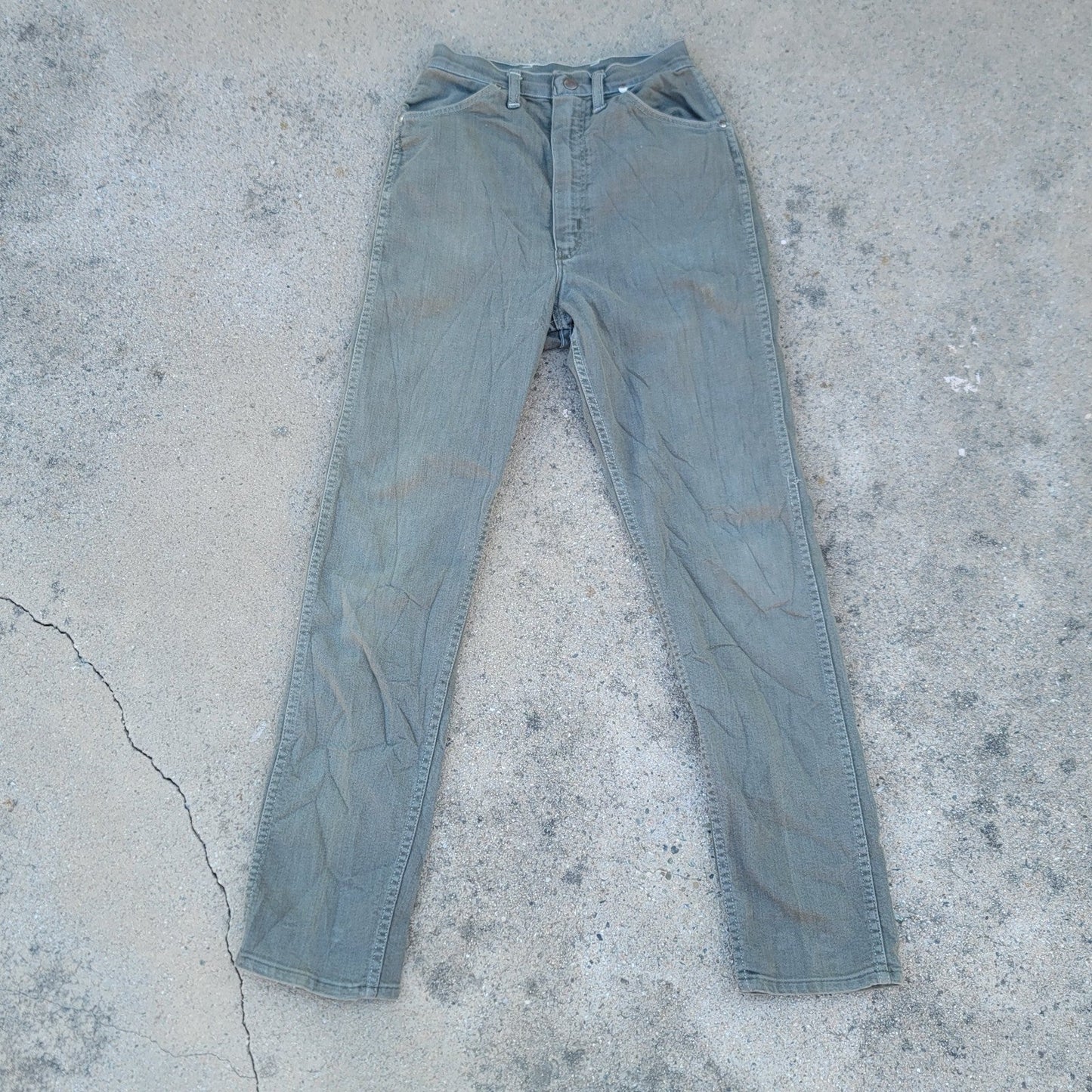 Vtg Wrangler Denim Jeans Western Juniors