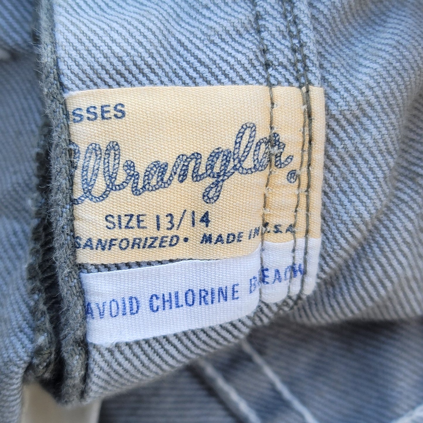 Vtg Wrangler Denim Jeans Western Juniors