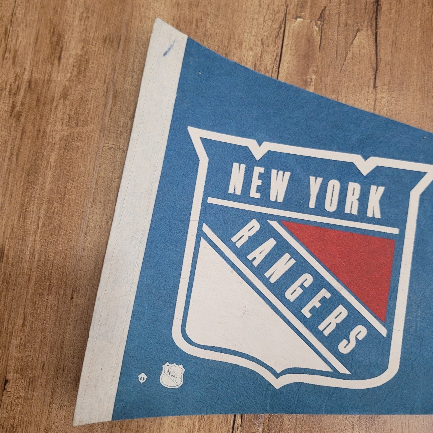 Vtg 1970s New York Rangers Pennant NHL