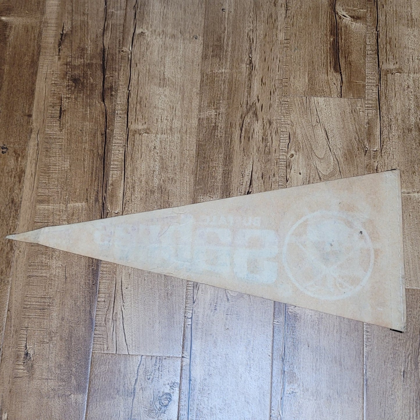 Vtg 1970s Cleveland Barons Pennant NHL