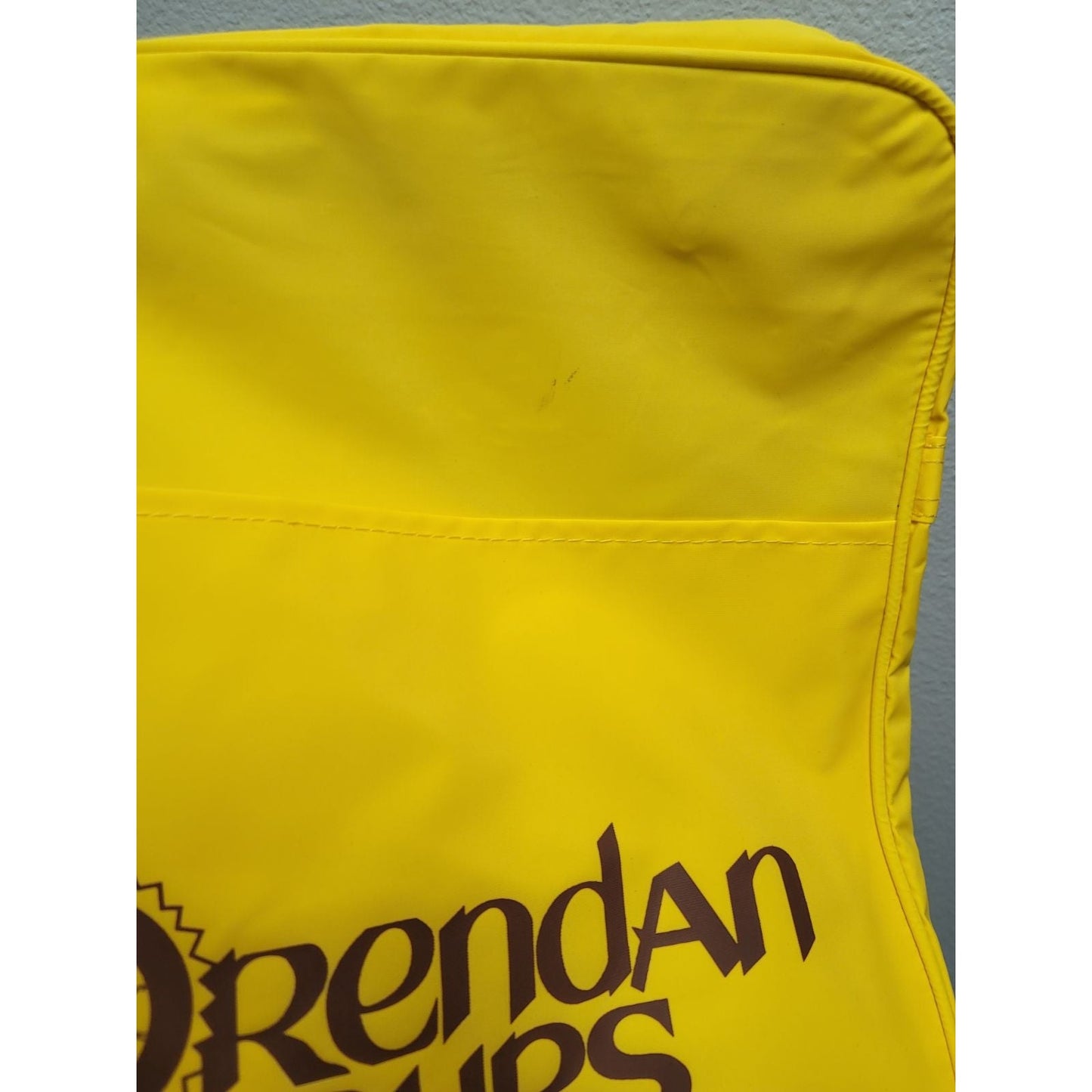 Vtg Brendan Tours Vinyl Travel Tote Bag