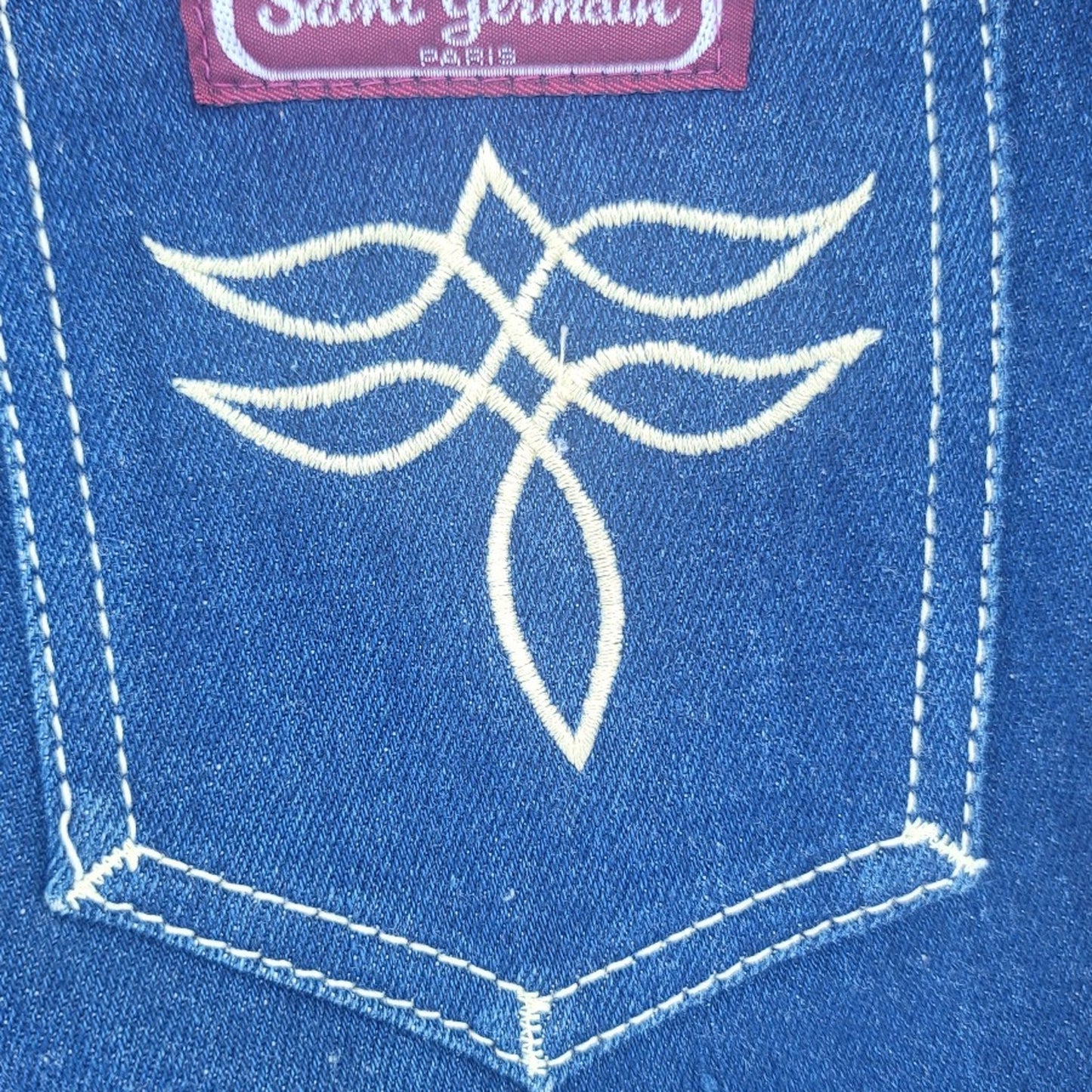 Vtg Saint Germain Paris Denim Jeans